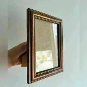 Brown Gold Tinted Picture Frame Size  4x7